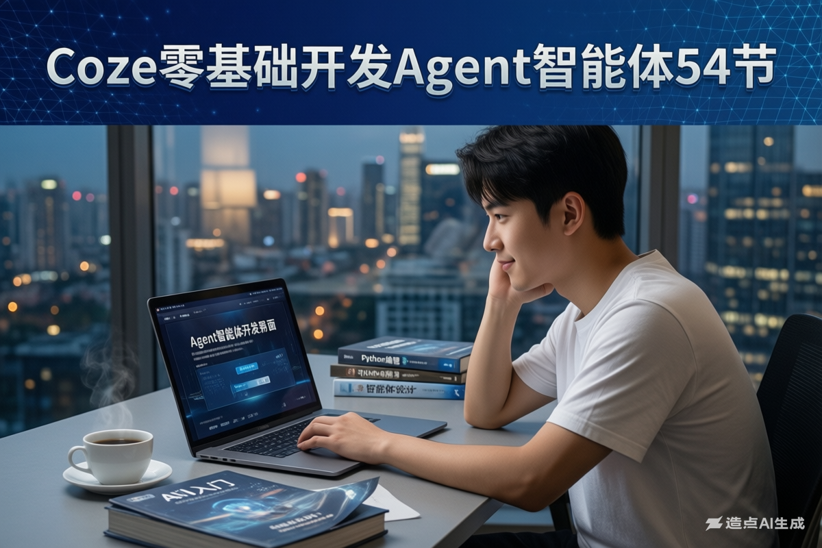 Coze零基础开发Agent智能体54节